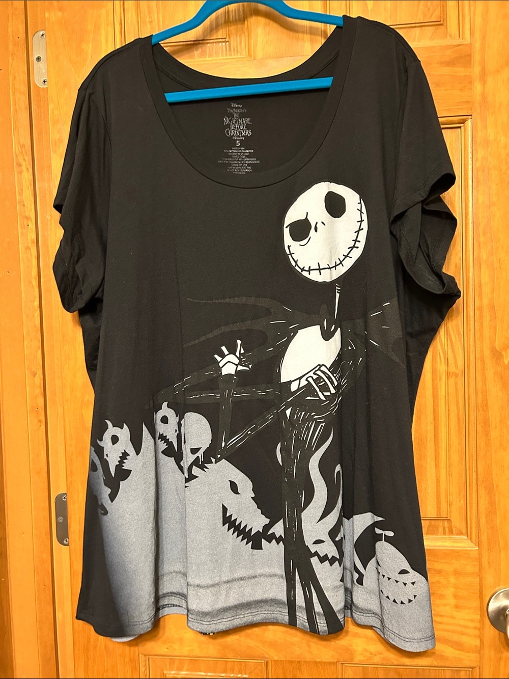 Torrid Nightmare NBC Jack & Sally front / back tee size 5 5x